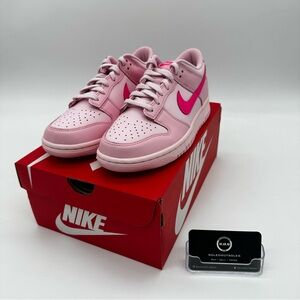 Nike Dunk Low GS ‘Triple Pink’ - Size 4Y (*SHIPS SAME DAY*)
